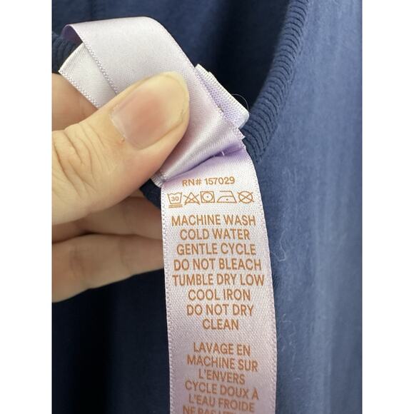 NWT Savage X Fenty Navy Blue Fleece Pull On Comfy Casual Jumpsuit Size 1X - Picture 8 of 10